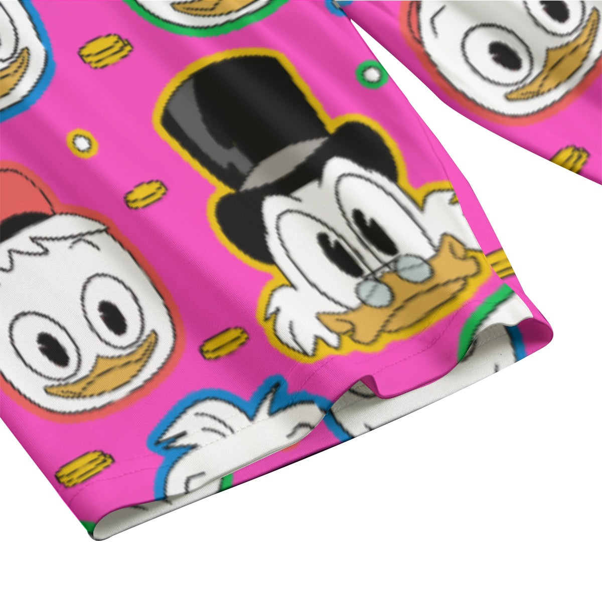 Pink Duck Fam Women's T-shirt Set With Short Sleeve