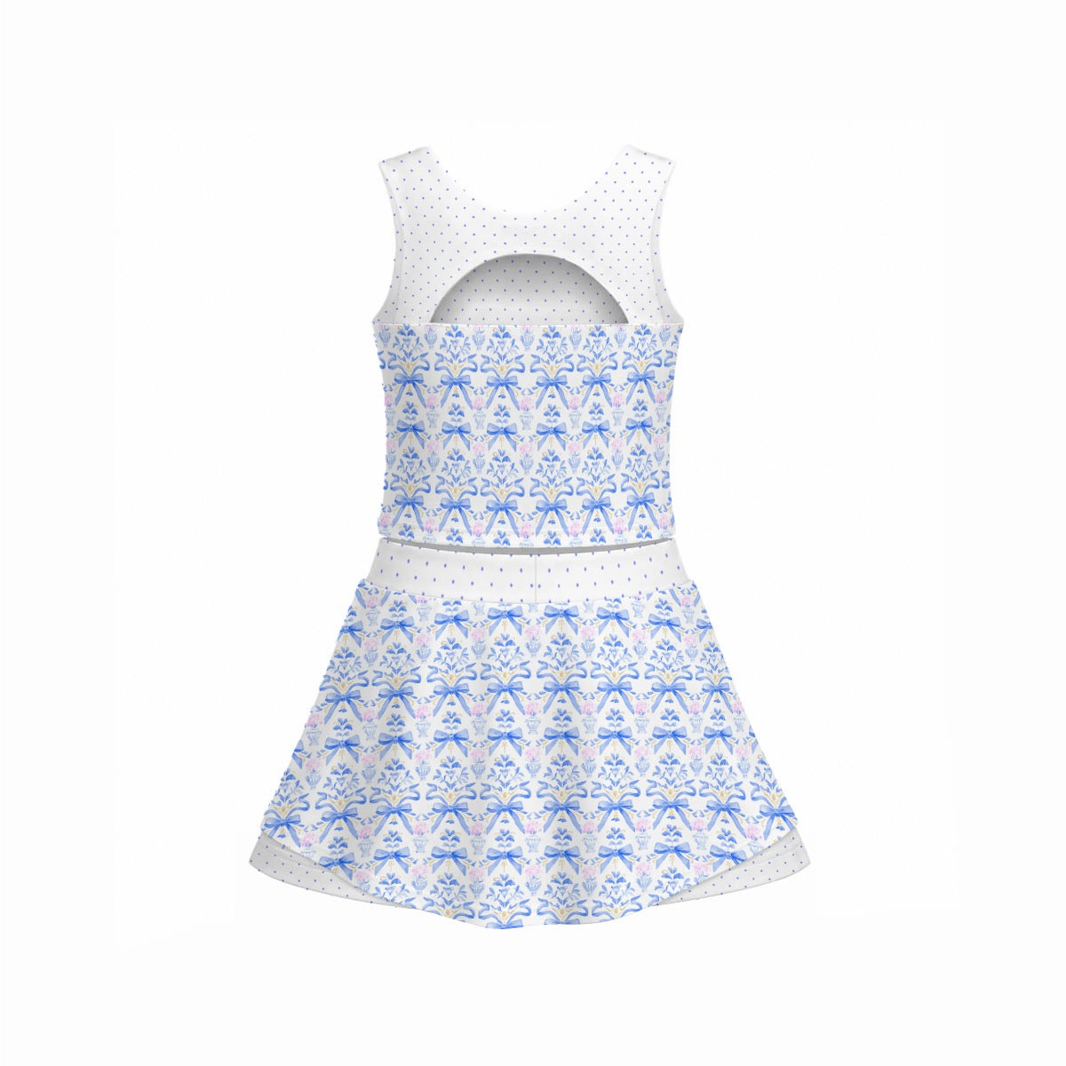 Charlotte Women's Sports Tank & Skort Set