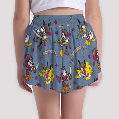 A Pirates Life for Me Girls' Sports Culottes
