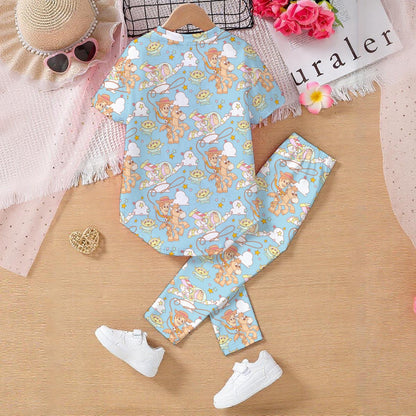Vintage Toys Kids' Casual Top and Pants Set