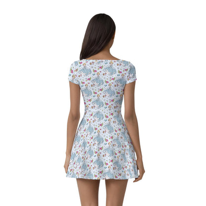 Cindy Women’s Athletic Dress With Built‑In Shorts