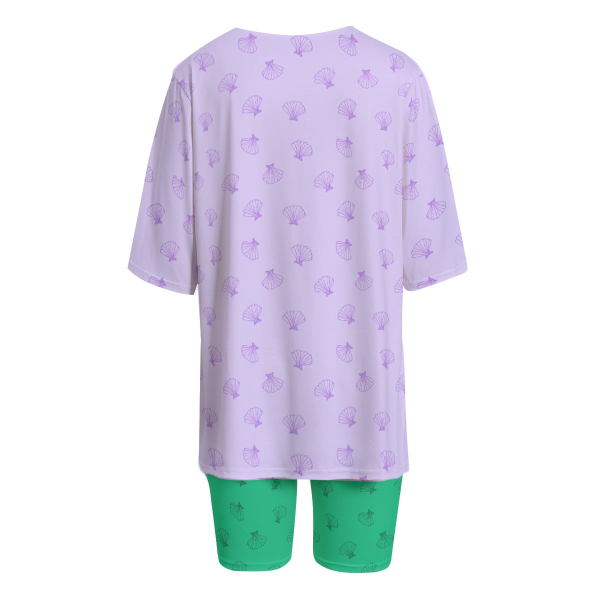 Ariel Bounding Women's T-shirt Set With Short Sleeve