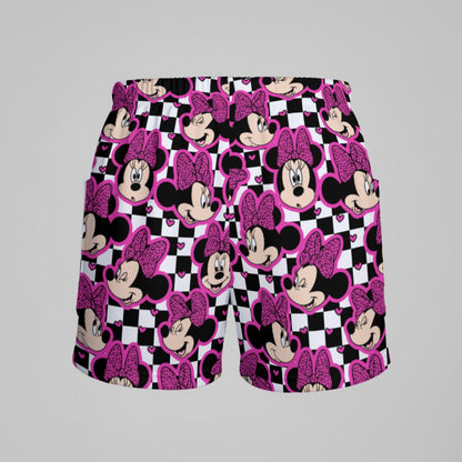 Hot Pink Leopard Minnie Women’s Sports Dress Set