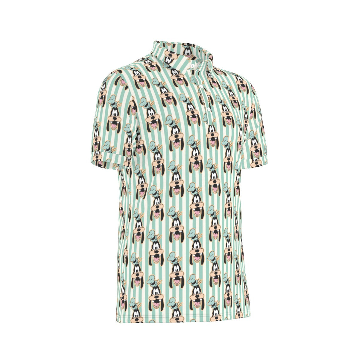 Matching Goof Men's Stretch Collar Polo Shirt