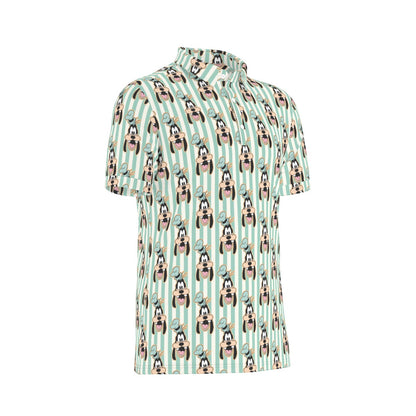 Matching Goof Men's Stretch Collar Polo Shirt