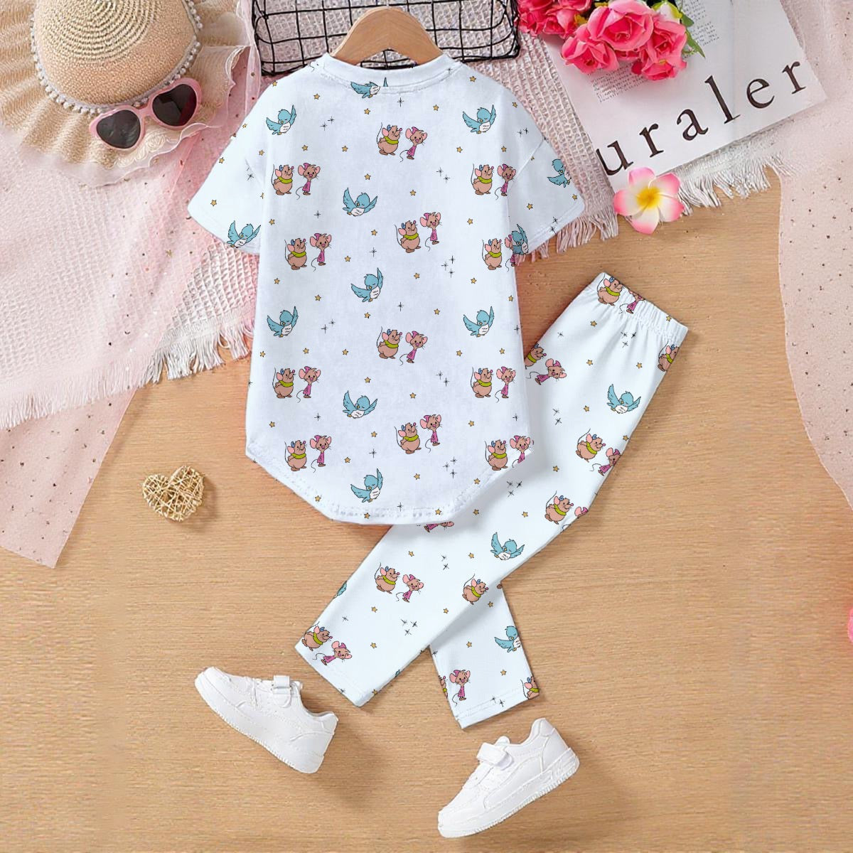 Cindy’s Friends Kids' Casual Top and Pants Set