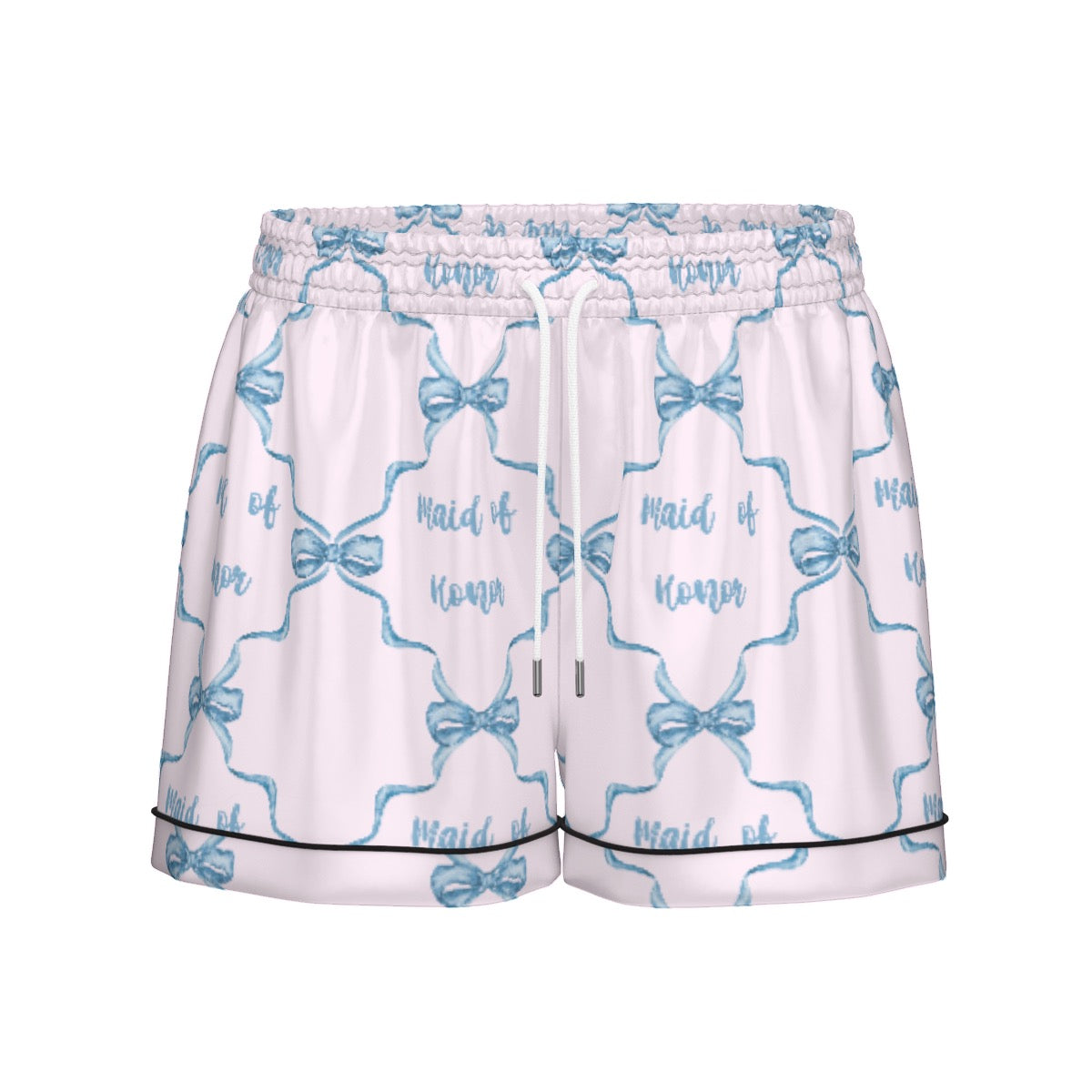 Maid of Honor Women's Pajama Set With Short Sleeve