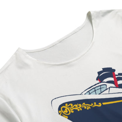 Ahoy Women's T-shirt Set With Short Sleeve