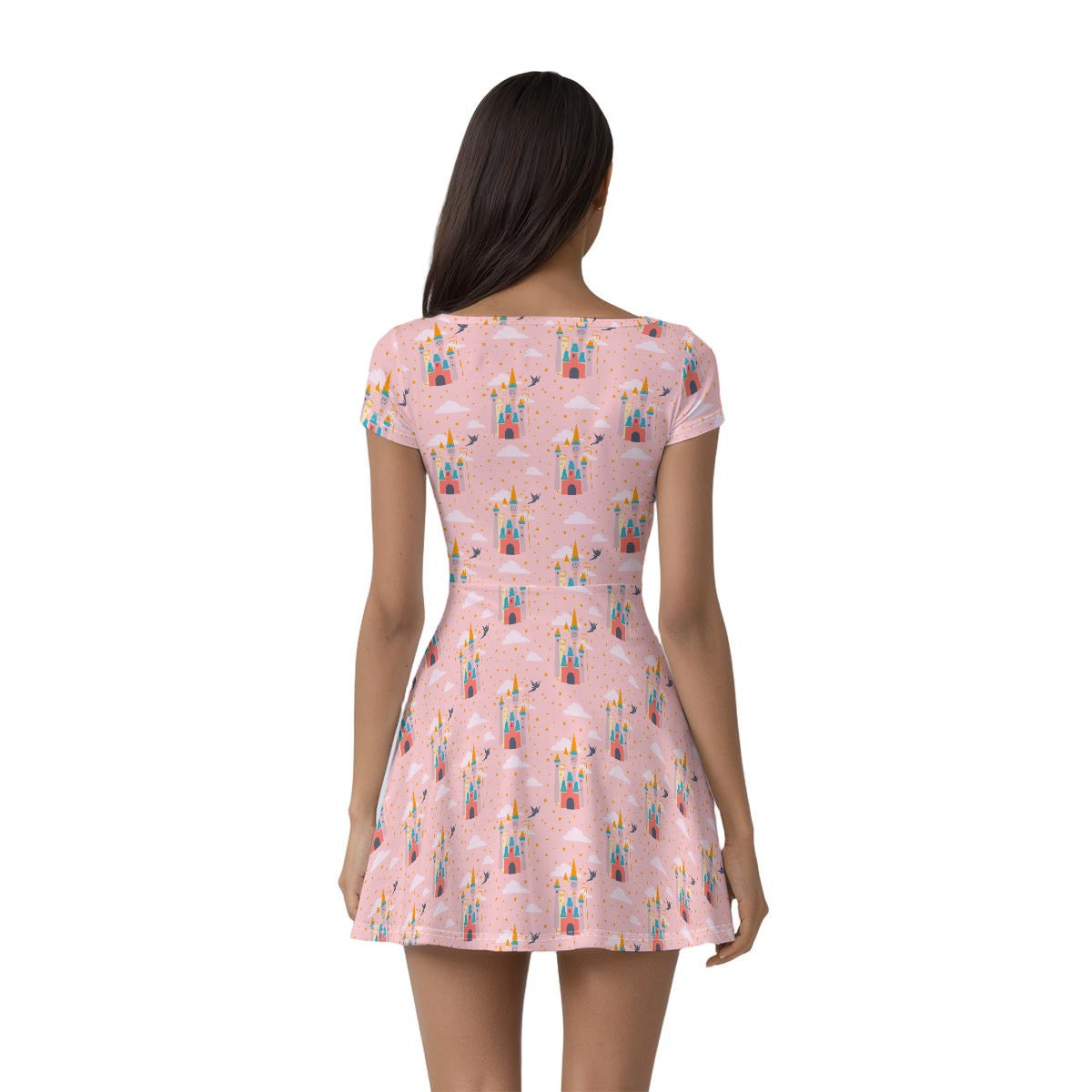 Tink Pink Women’s Athletic Dress With Built‑In Shorts