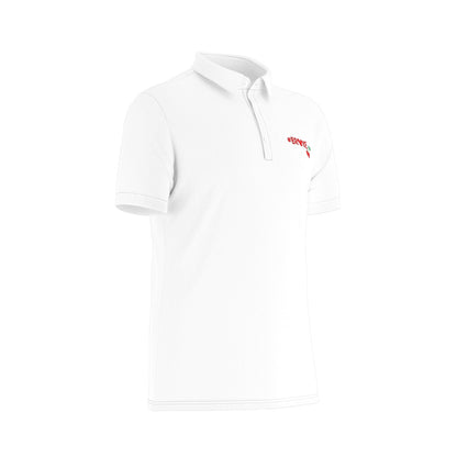 #Broke Men's Stretch Collar Polo Shirt