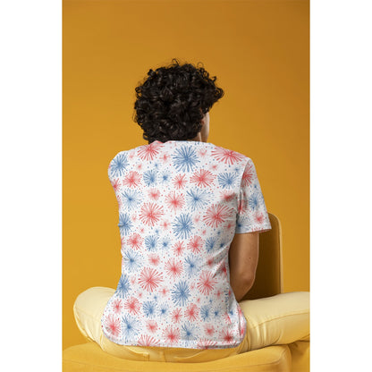 Fireworks Men's Crew Neck T-Shirt