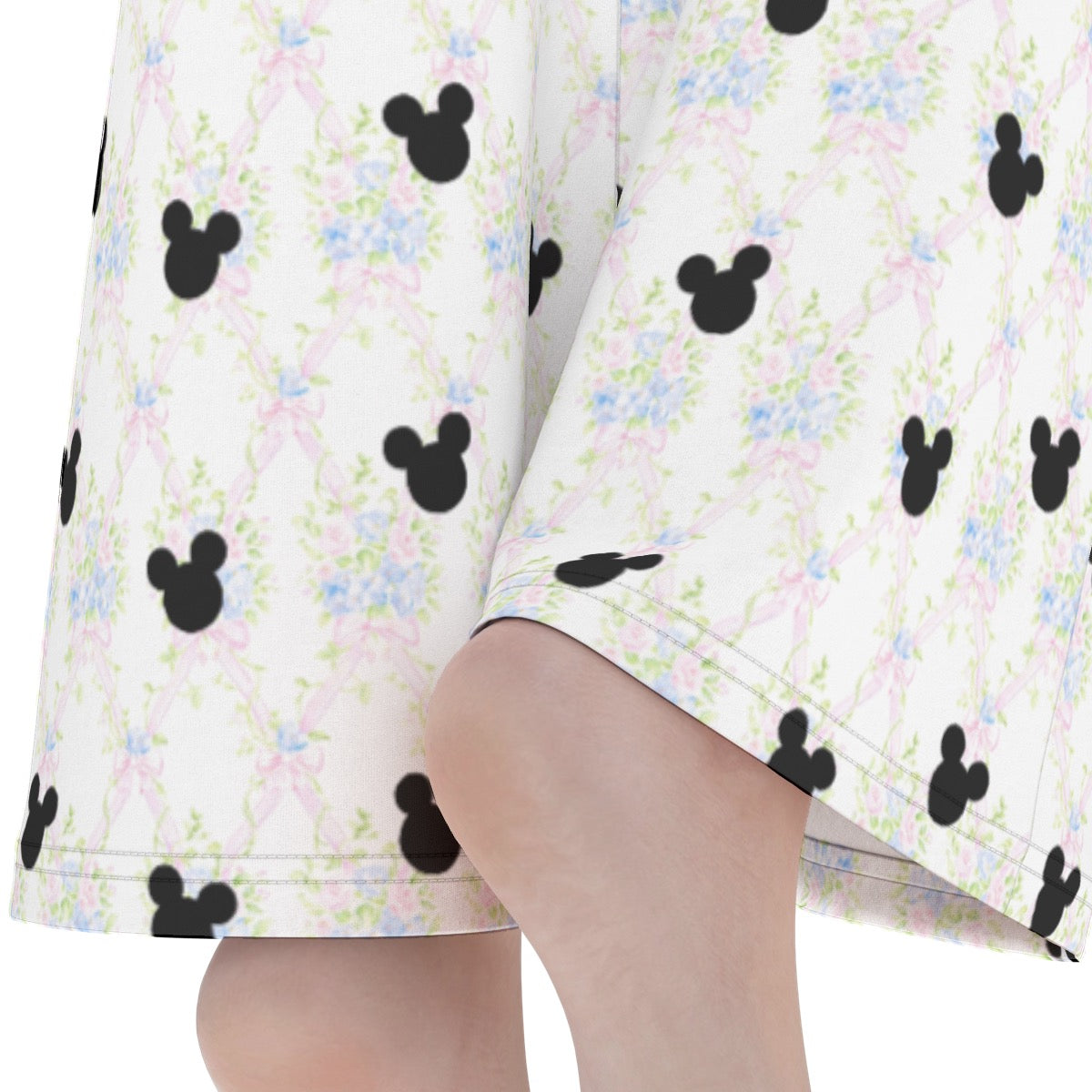 Floral Trellis Women's Flare Yoga Pants
