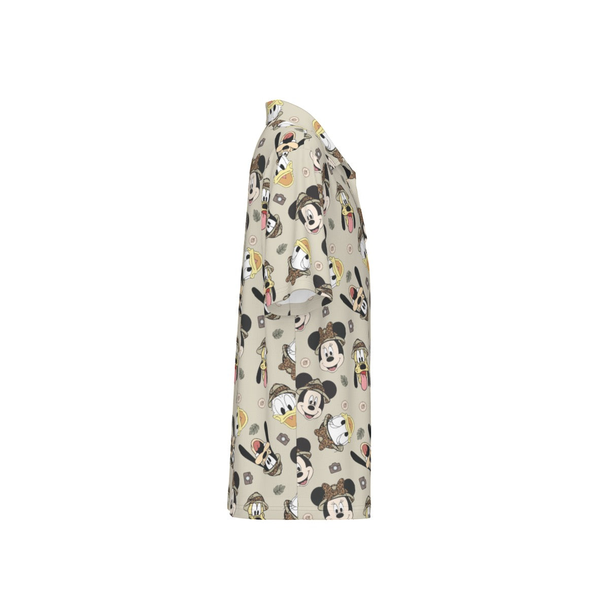 Safari Faces Polo Collar Jersey |210GSM