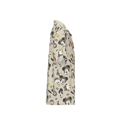 Safari Faces Polo Collar Jersey |210GSM