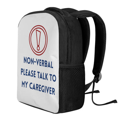 Non-verbal Student Backpack