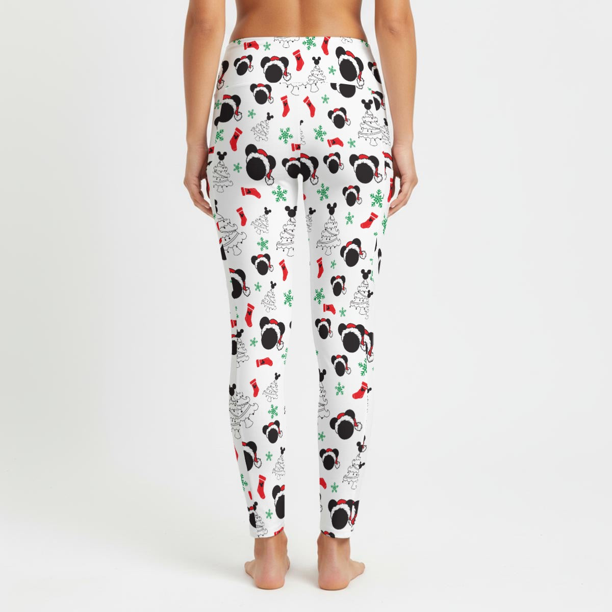 Santa Hat MM Women's High Waist Leggings With Side Pocket