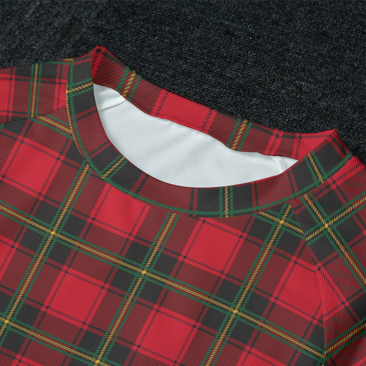 Classic Christmas Plaid Women's Raglan Sleeve Pajamas