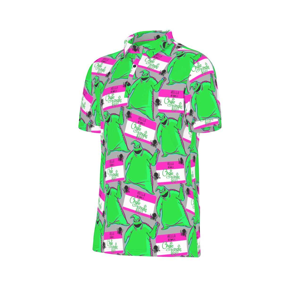 Boogie Men's Stretch Collar Polo Shirt