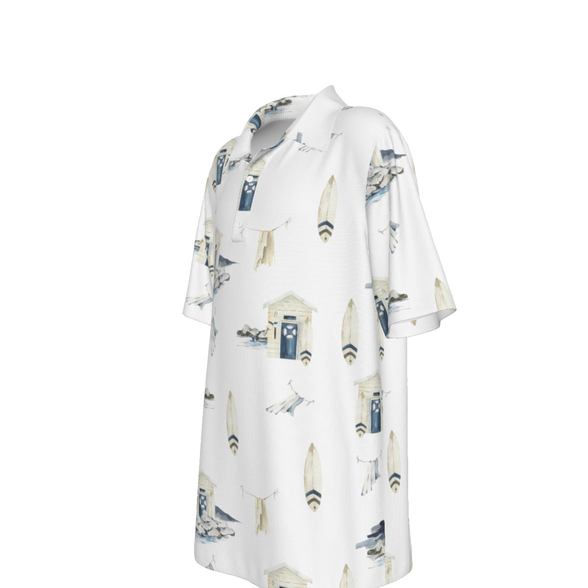 Beach Houses & Boards Boy’s Polo Collar Jersey |210GSM