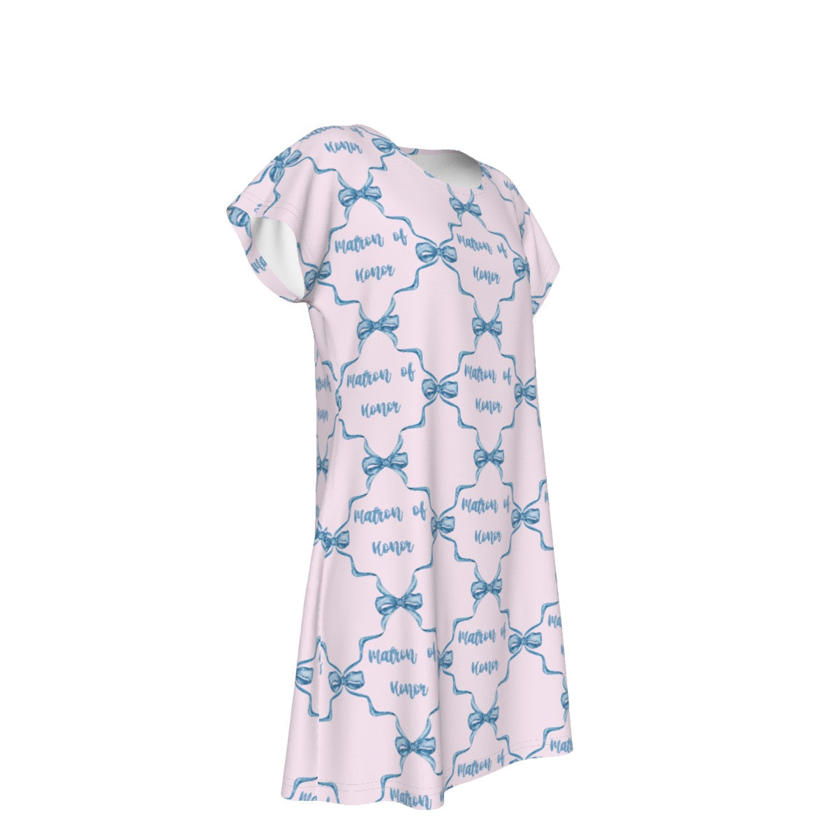 Matron of Honor Women's Short Sleeve Dress