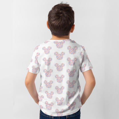 Floral Minnie Kid's T-Shirt
