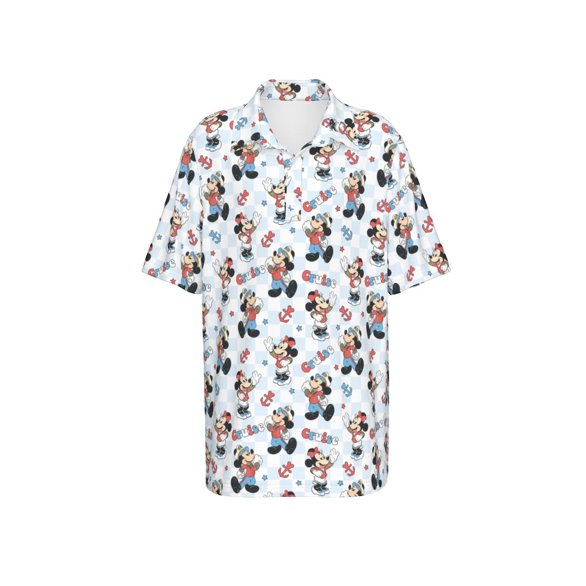 Checkered Cruising MM Polo Collar Jersey |210GSM