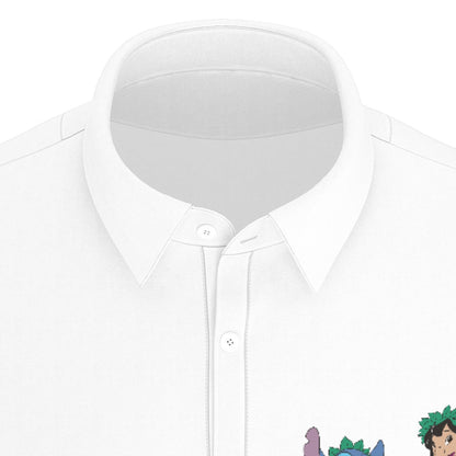Alien & Friend Men's Stretch Collar Polo Shirt