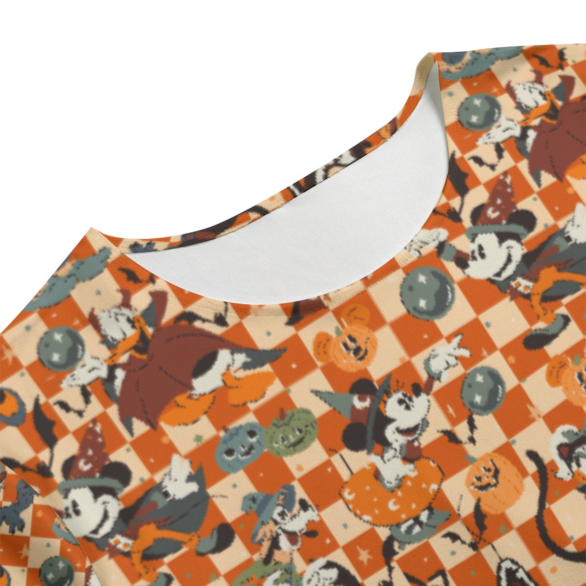 Vintage Halloween Friends Women's T-shirt Set With Short Sleeve