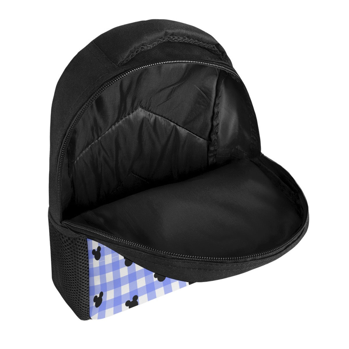 Bright Blue Gingham Backpack