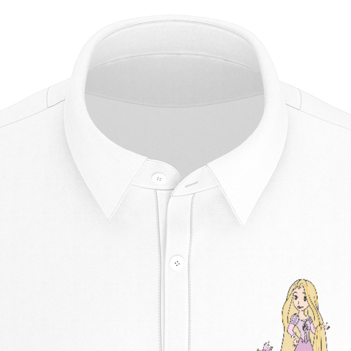 The Tower Princess Men's Stretch Collar Polo Shirt