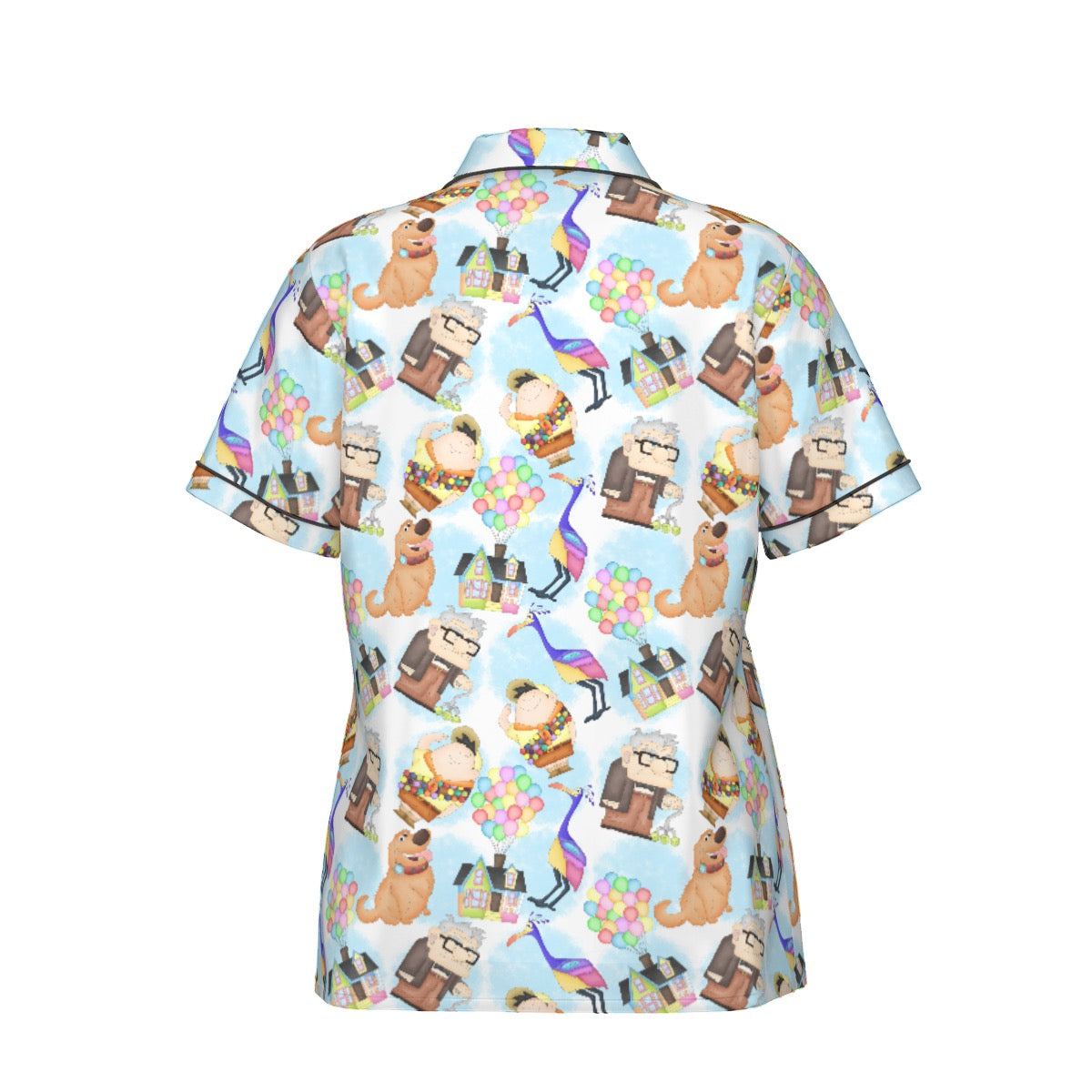 Up Women's Pajama Set With Short Sleeve