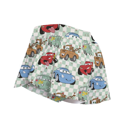 Cars Women's Sport Skorts With Pocket