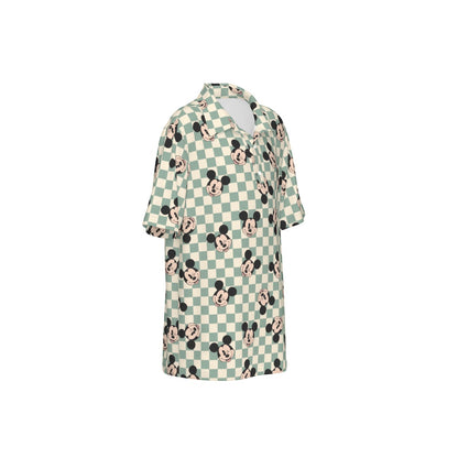 Checkered MM Polo Collar Jersey |210GSM