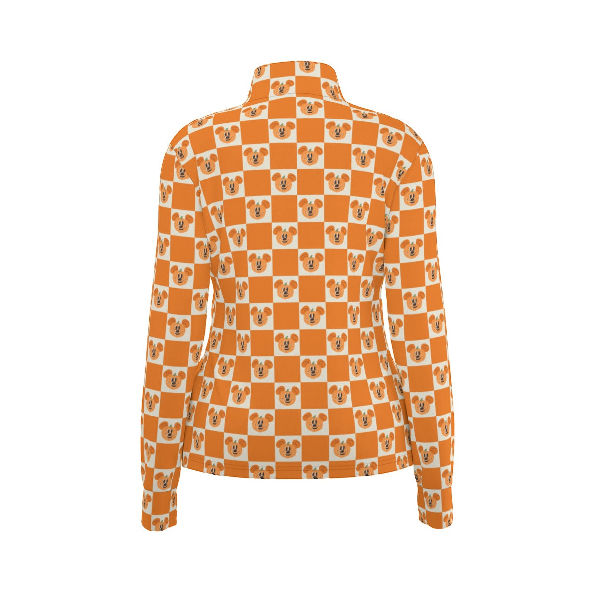Preppy Pumpkin Women's Long Sleeve Thumbhole Jacket