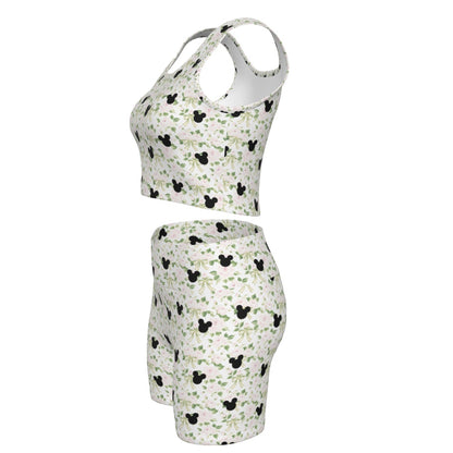 Garden Flower Women's Yoga Set