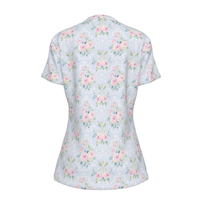 Rosy Bama Women's Round T-Shirt|210GSM