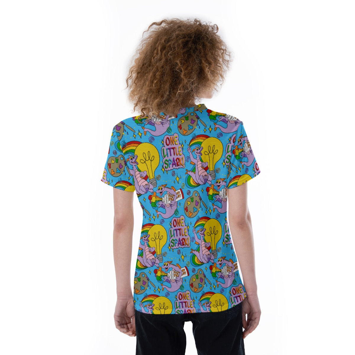 One Little Spark V-neck Women's T-shirt