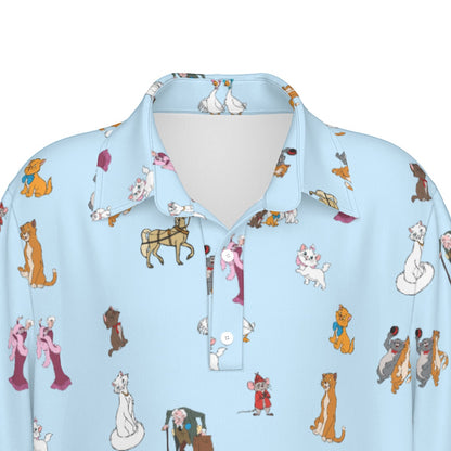 Cats Boy’s Polo Collar Jersey |210GSM