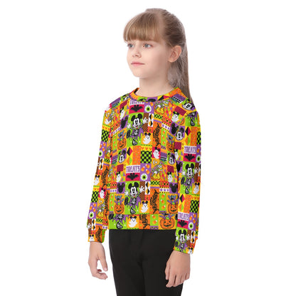 Trick Or Treat Friends Kid's Sweater