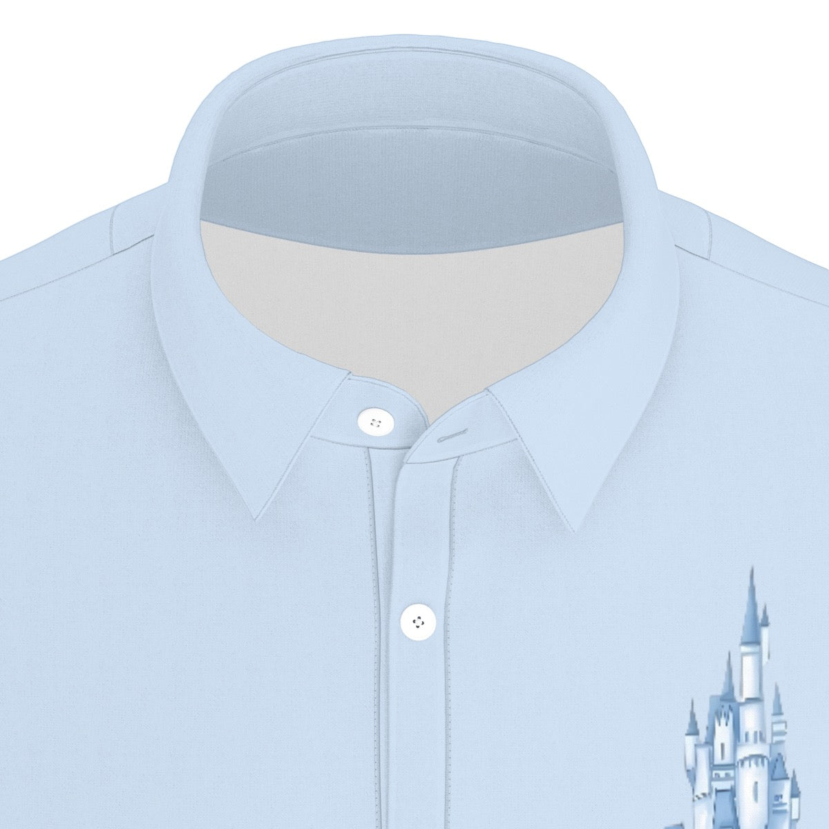 Blue Castle Men's Stretch Collar Polo Shirt