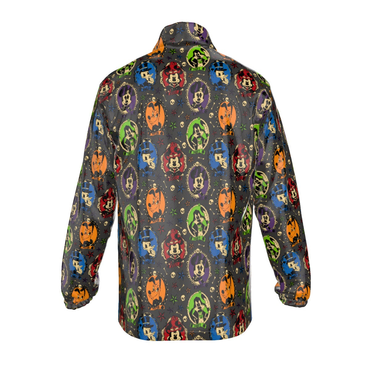 Not So Spooky Cameos Men's Zip-Up Jacket