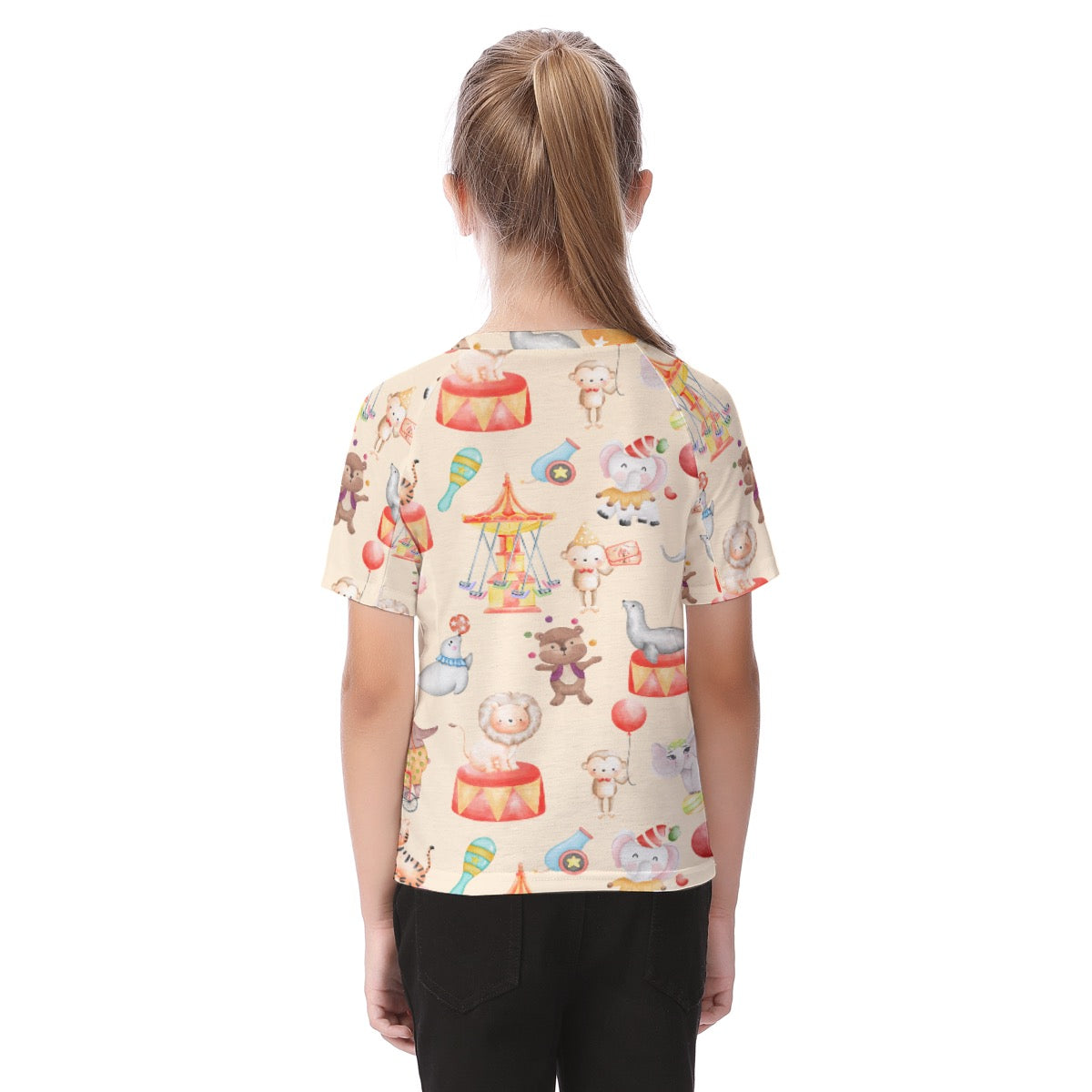 Circus Kid's Raglan Sleeve T-shirt