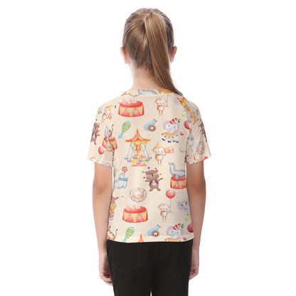 Circus Kid's Raglan Sleeve T-shirt
