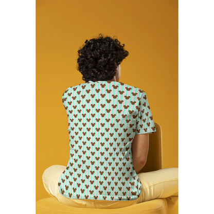 Christmas Mint MM Stripe Men's O-Neck T-Shirt