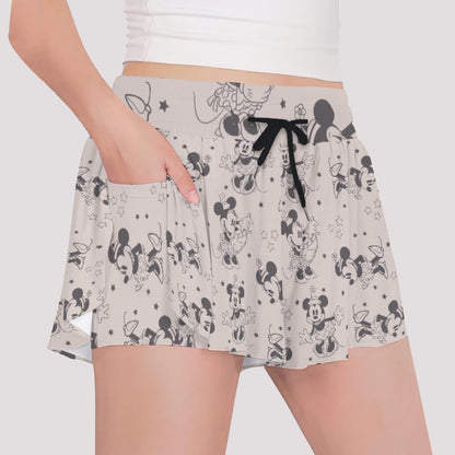 Vintage Minnie Girls' Sports Culottes