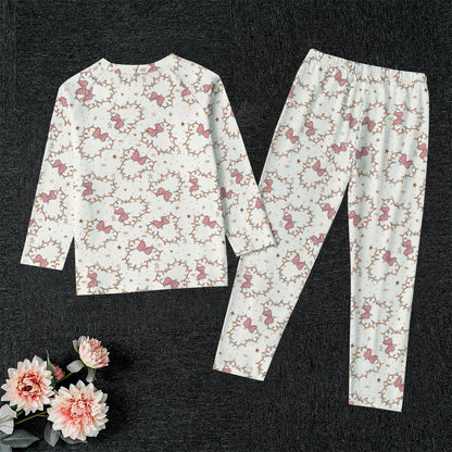 Minnie Lights Kid's Raglan Sleeve Pajama Set