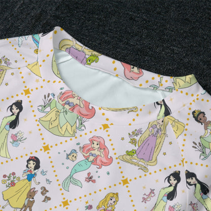 Princess Women's Raglan Sleeve Pajamas