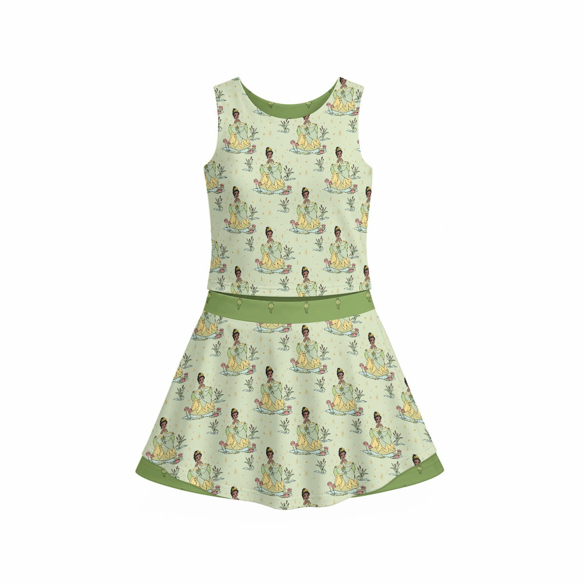Tia Women's Sports Tank & Skort Set