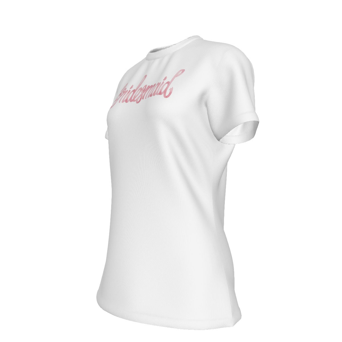 Bridesmaid [pink] Women's Round T-Shirt|210GSM