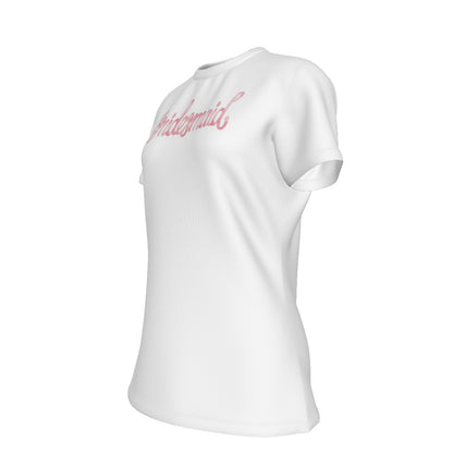 Bridesmaid [pink] Women's Round T-Shirt|210GSM